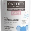 Eau nettoyante bio Cattier - flacon-pompe de 500 ml