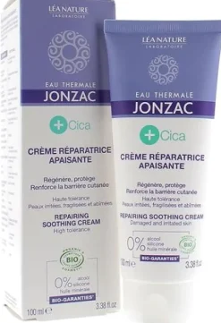 Eau thermale Jonzac +Cica Crème réparatrice apaisante bio Léa Nature