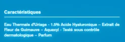 Eau thermale Sérum booster H.A Uriage - flacon de 30 ml