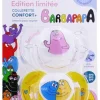 Edition limitée sucette Barbapapa 0/6 mois Luc et Léa - lot de 2 sucettes