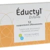 Eductyl enfants suppositoire effervescent - boîte de 12 suppositoires