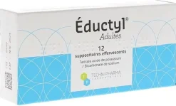 Eductyl suppositoire effervescent – 12