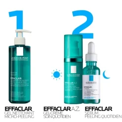 Effaclar A.Z. gel crème anti-imperfections La Roche-Posay - flacon-pompe de 40ml
