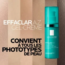 Effaclar A.Z. gel crème anti-imperfections La Roche-Posay - flacon-pompe de 40ml