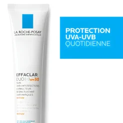 Effaclar duo+ spf 30 soin anti-imperfections La Roche-Posay - tube de 40 ml