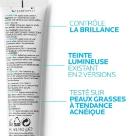 Effaclar DUO + unifiant soin teinté La Roche-Posay - tube de 40 ml