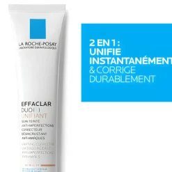 Effaclar DUO + unifiant soin teinté La Roche-Posay - tube de 40 ml