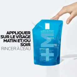 Effaclar gel moussant purifiant peaux grasses et sensibles La Roche-Posay