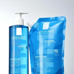 Effaclar gel moussant purifiant peaux grasses et sensibles La Roche-Posay