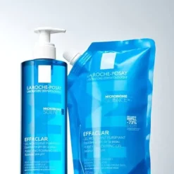 Effaclar gel moussant purifiant peaux grasses et sensibles La Roche-Posay