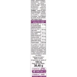 Efirub gommes gorge irritée citron menthol 3C Pharma - boîte de 24 gommes