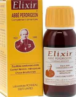 Elixir de l'Abbé Perdrigeon Équilibre cardiovasculaire Laboratoire Pionneau - flacon de 60 ml