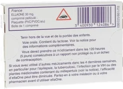 EllaOne 30 mg – 1 comprimé