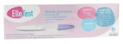 ElleTest test de grossesse dès le 1er jour de retard – 1 test