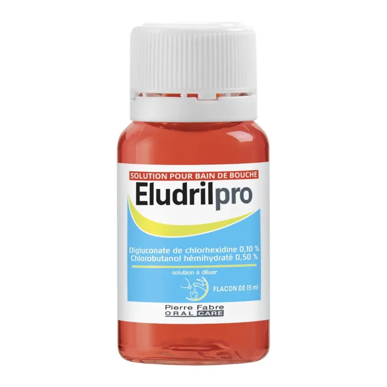 Eludril Pro solution pour bain de bouche