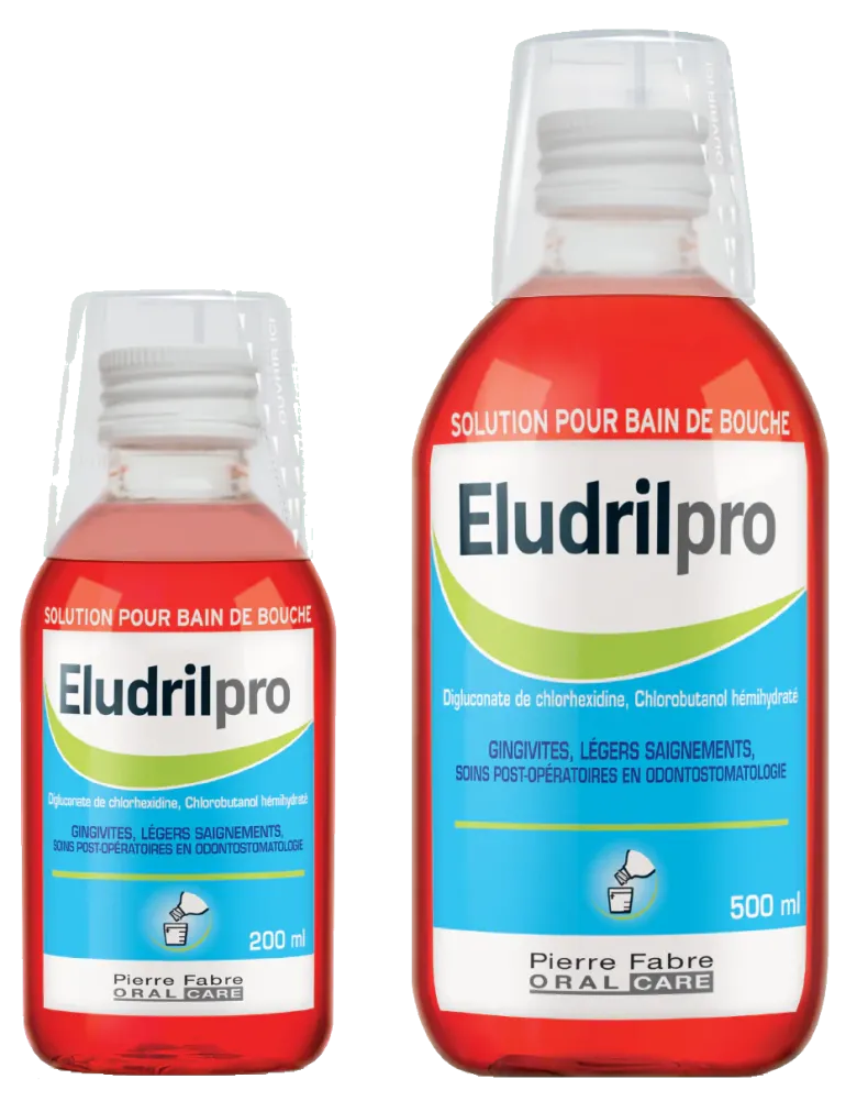Eludril Pro solution pour bain de bouche