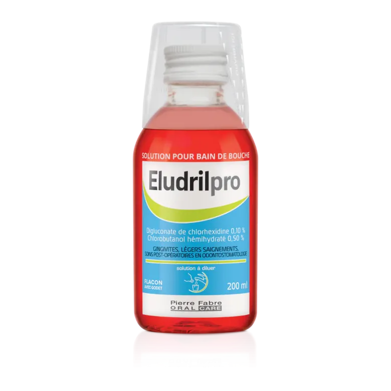 Eludril Pro solution pour bain de bouche