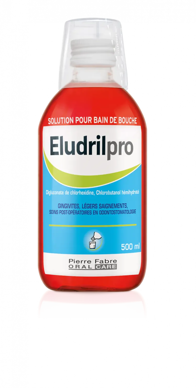 Eludril Pro solution pour bain de bouche