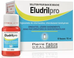 Eludril Pro solution pour bain de bouche