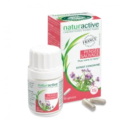 Elusanes pensée sauvage Naturactive - boîte de 30 gélules