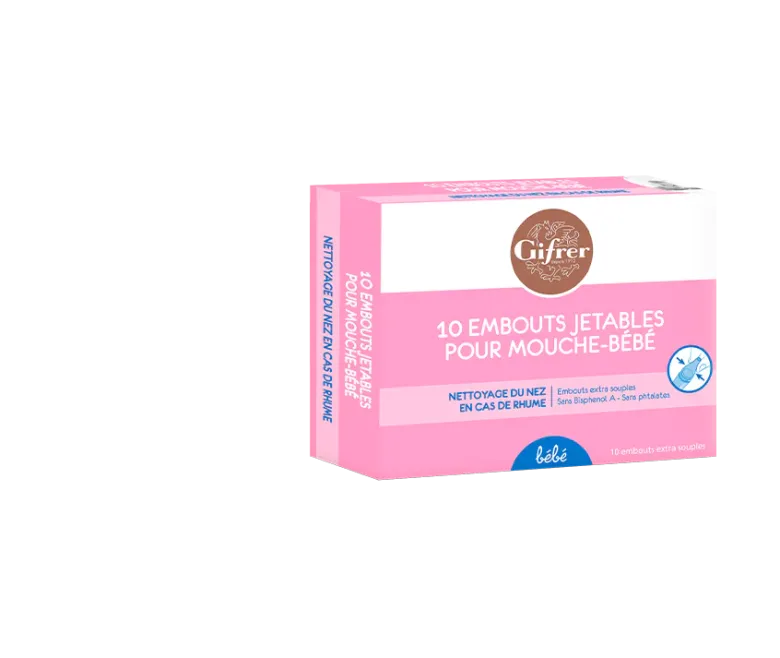 Embouts jetables pour mouche-bébé Gifrer