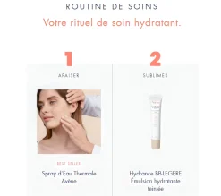 Emulsion Hydratante Teintée Légère Hydrance BB Lumière Avène - Tube de 40 ml