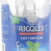 2 en 1 dentaire fil & cure-dents Ricqles - 50 unités