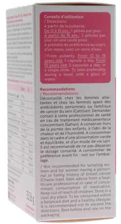 Endomelia confort menstruel Ineldea - boite de 60 gélules