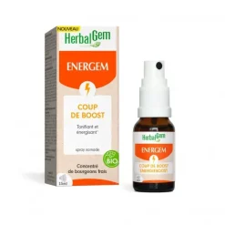 Energem coup de boost bio HerbalGem - spray de 15ml