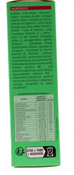 Energie de Jouvence Effet tonique - boîte de 15 comprimés effervescents