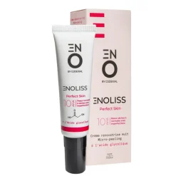 Enoliss Perfect Skin 10 AHA Crème rénovatrice nuit micro-peeling ENO laboratoire Codexial - tube de 30 ml