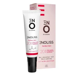 Enoliss Perfect Skin 20 AHA Gel rénovateur nuit micro-peeling ENO laboratoire Codexial - tube de 30 ml