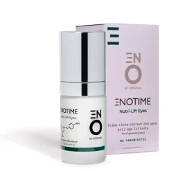 Enotime nutri-lift eyes crème yeux liftante ENO laboratoire Codexial - flacon-pompe de 15 ml