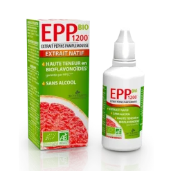 EPP 1200 BIO Extrait pepins pamplemousse Les 3 chênes - flacon de 50 ml
