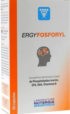 Ergyfosforyl Nutergia - boîte de 60 capsules