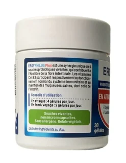 Ergyphilus Plus Nutergia probiotiques – 30 gélules