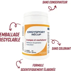 Ergysport récup Nutergia - pot de 60 gélules