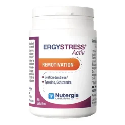 Ergystress Activ remotivation Nutergia - pot de 60 gélules