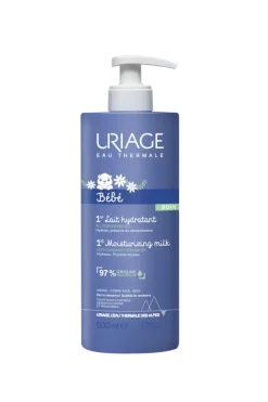 1er lait hydratant bébé Uriage - flacon-pompe de 500 ml