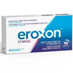 Eroxon Stimgel dysfonctionnement érectile Cooper – 4 tubes unidoses
