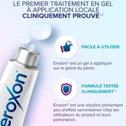 Eroxon Stimgel dysfonctionnement érectile Cooper – 4 tubes unidoses