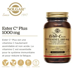 Ester-C Plus Vitamine C 1000 mg Solgar