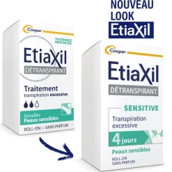 Etiaxil détranspirant aisselles peaux sensibles Cooper