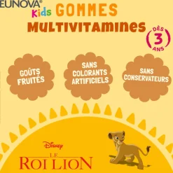 Eunova kids multi-vitamines EG Labo - pot de 60 gommes