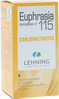 Euphrasia complexe n°115 Lehning - flacon compte-gouttes de 30ml