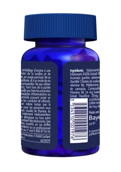 EuphytoseNuit® Gommes Pomme 1mg de Mélatonine pour un endormissement rapide - pot de 30 gommes