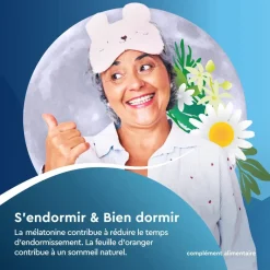 Euphytose Nuit Sommeil Mélatonine et Feuille d'Orange 20 sachets à infuser