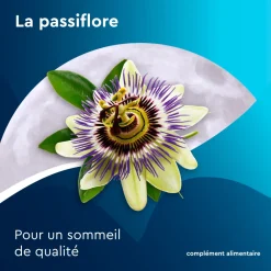 Euphytose Sommeil Nuit Mélatonine et Passiflore – 30 comprimés