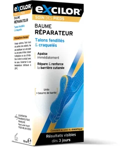 Excilor Baume Réparateur Talons Fendillés - tube de 50 ml