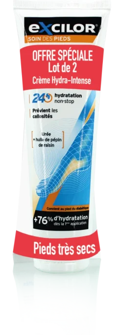 Excilor crème hydra-intense pieds très secs